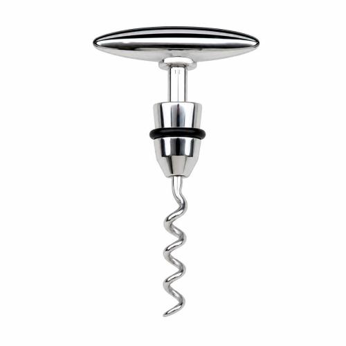 Lampwork Wine Corkscrew, with Zinc Alloy, gold sand 