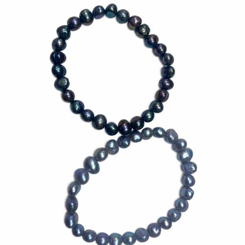 Cultured Freshwater Pearl Bracelets, fashion jewelry .5 cm 