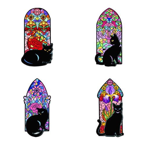 Enamel Brooch, Zinc Alloy, plated, fashion jewelry & Unisex 