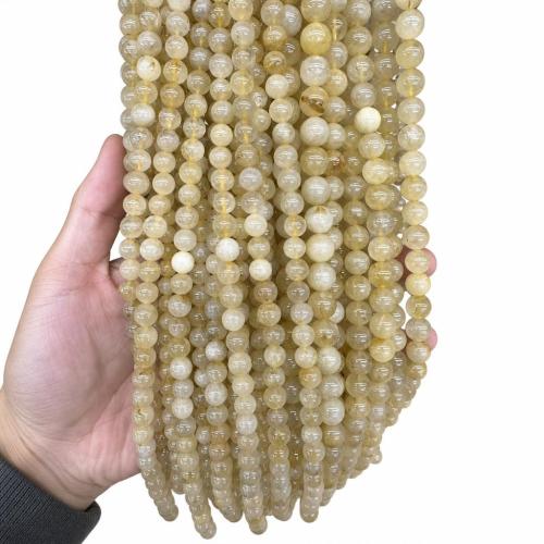 Rutilated Quartz Beads, Titanium Rutilated Quartz, DIY Approx 38 cm 