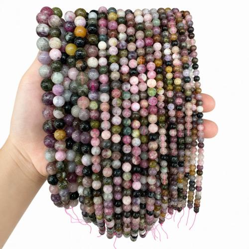 Natural Tourmaline Beads, DIY Approx 38 cm 
