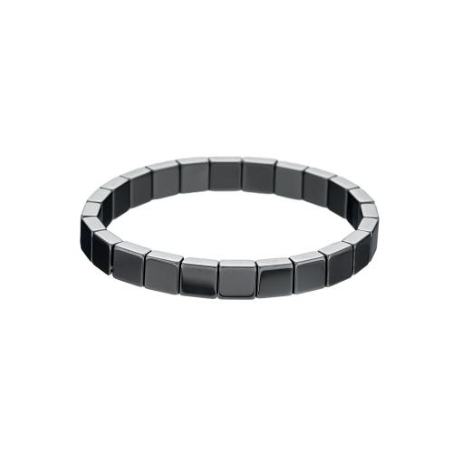 Non Magnetic Hematite Bracelet & for man, 8mm Approx 8 Inch 