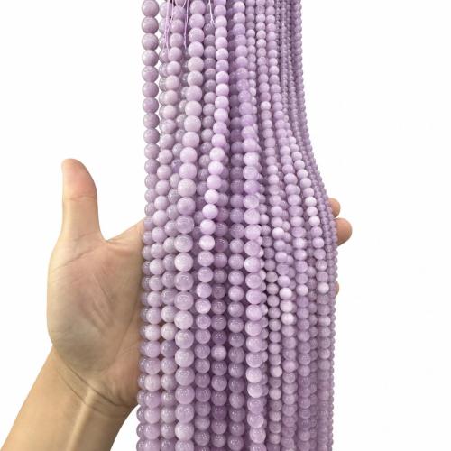 Kunzite Beads, Round, DIY Approx 38 cm 