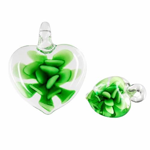 Pendentif Murano pour boucle d'oreille, chalumeau, coeur, fleur intérieure, plus de couleurs à choisir Vendu par paire