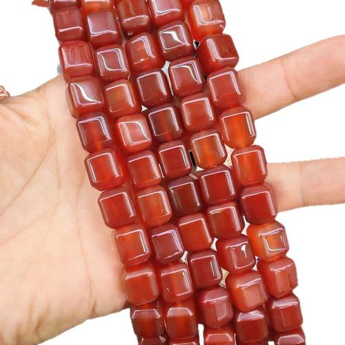 Single Gemstone Beads, Square, polished, DIY & faceted Approx 