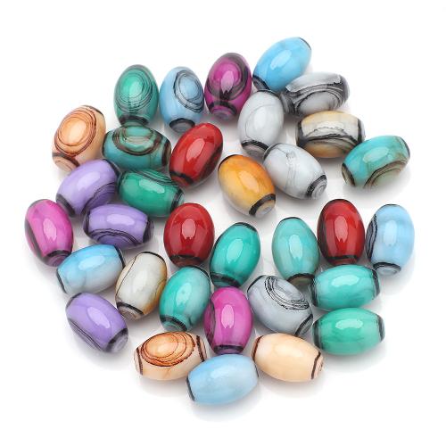Glass Beads, plated, DIY 