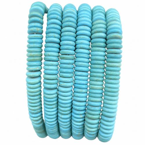 Single Gemstone Beads, Abacus, DIY Approx 38 cm 