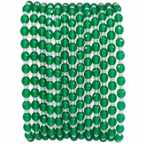 Single Gemstone Beads, Flat Round, DIY & faceted, 6mm 