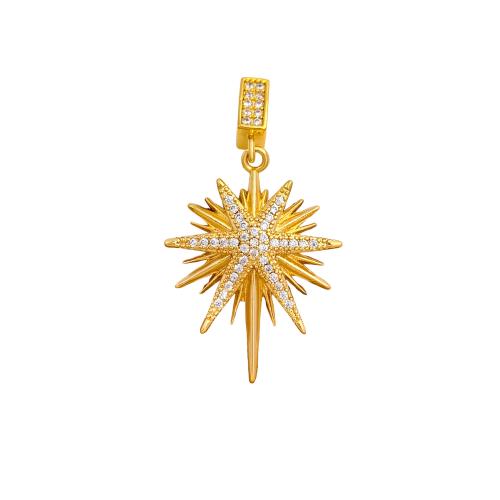 Cubic Zirconia Micro Pave Brass Pendants, plated, DIY & micro pave cubic zirconia, pendent size 12.5-30mm 