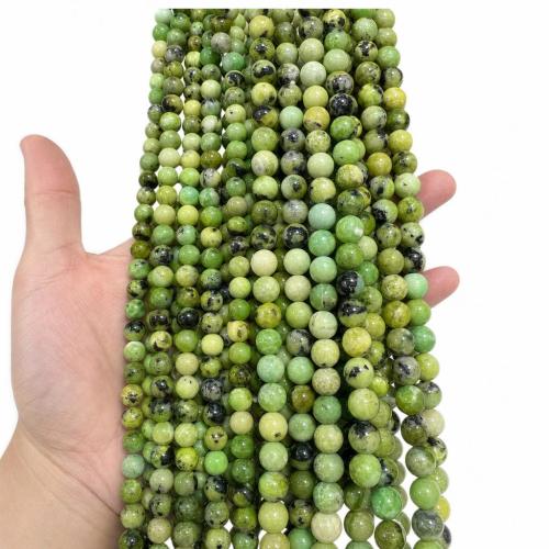 Australia Chrysoprase Bead, Australia Jade, Round, DIY Approx 38 cm 
