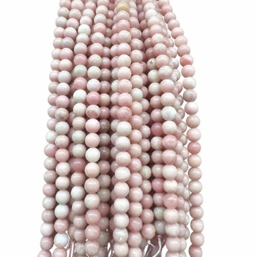 Opal Beads, Pink Opal, Round, DIY & made in China Approx 38 cm 