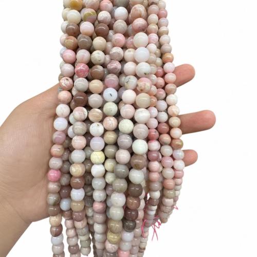 Opal Beads, Pink Opal, Round, DIY & imported Approx 38 cm 