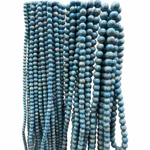 Single Gemstone Beads, Natural Stone, Round, DIY Approx 38 cm 