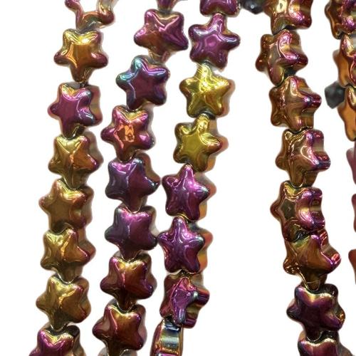 Lampwork Jewelry Beads, Star, DIY 4mm, Approx 