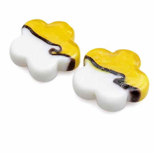 Flower Lampwork Glass Beads, handmade, 5 petal Approx 2mm 