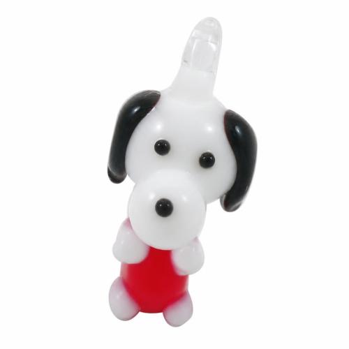 Pendentifs de Murano animaux , chalumeau, chien, plus de couleurs à choisir Environ 3mm, Vendu par PC