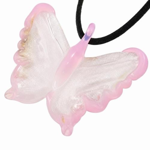 Pendentifs de Murano animaux , chalumeau, papillon, plus de couleurs à choisir Environ 6mm, Vendu par PC