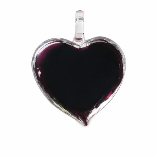 Pendentifs Murano fleur intérieur, chalumeau, coeur, sable d'or & fleur intérieure, plus de couleurs à choisir Environ 6mm, Vendu par PC[