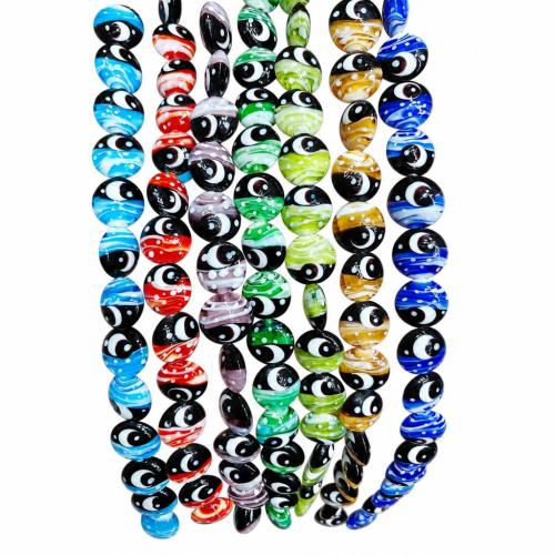 бусины Lampwork ручной работы, Лэмпворк, рука рисунок., DIY, Много цветов для выбора, 17mm, продается PC