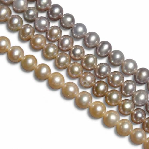 Potato Cultured Freshwater Pearl Beads, natural, mixed colors, Grade A, 5-6mm Approx 0.8mm Inch 