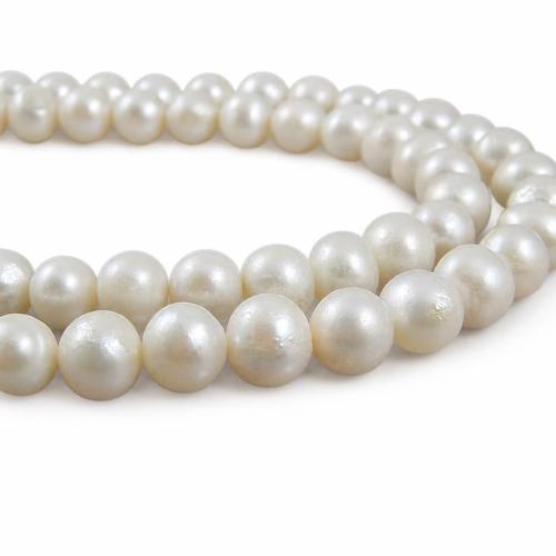 Potato Cultured Freshwater Pearl Beads, natural, white, Grade A, 7-8mm Approx 0.8mm Inch 