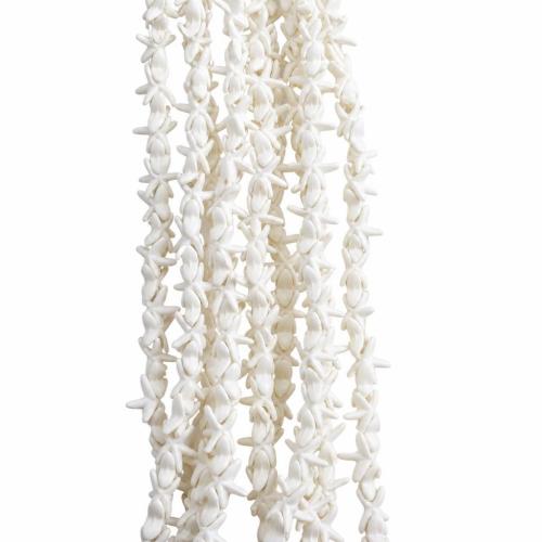 Synthetic Turquoise Beads, DIY white Approx 38 cm 