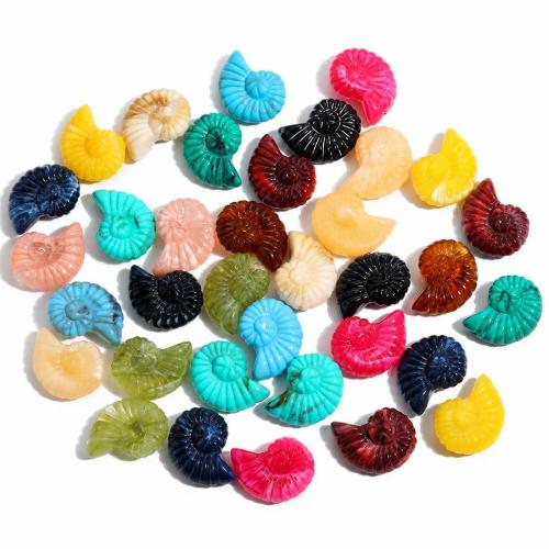 Two Tone Acrylic Beads, Conch, DIY Approx 3.3mm 