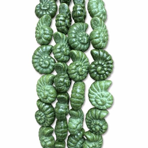 Porcelain Animal Beads, Conch, DIY Approx 38 cm 