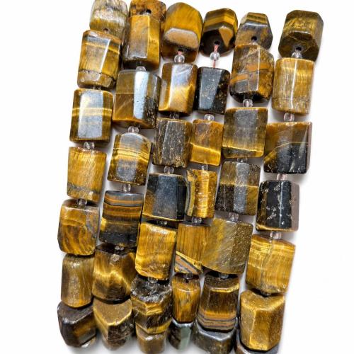 Single Gemstone Beads, Column, DIY & faceted, beads size 10-14mm Approx 38 cm 