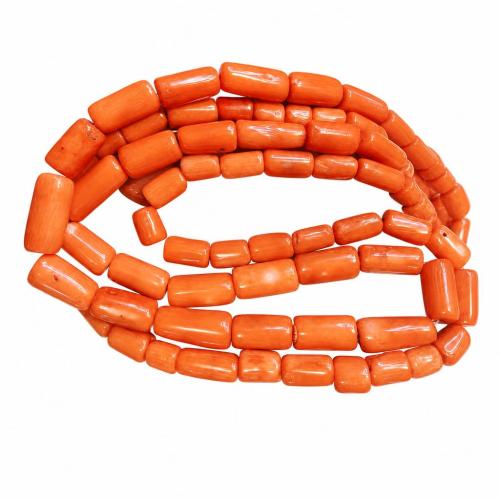 Sea Bamboo Coral Beads, Dyed Bamboo Coral, DIY, beads size 8-10*10-21mm Approx 80 cm 