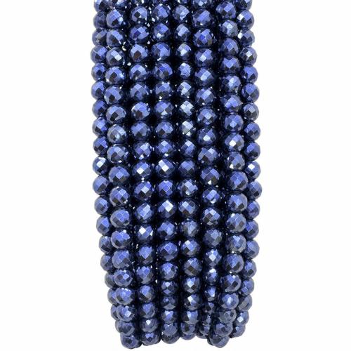 Single Gemstone Beads, Terahertz Stone, DIY Approx 38 cm 
