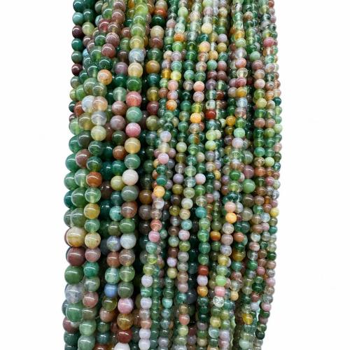 Jade Rainbow Bead, Round, DIY Approx 38 cm 