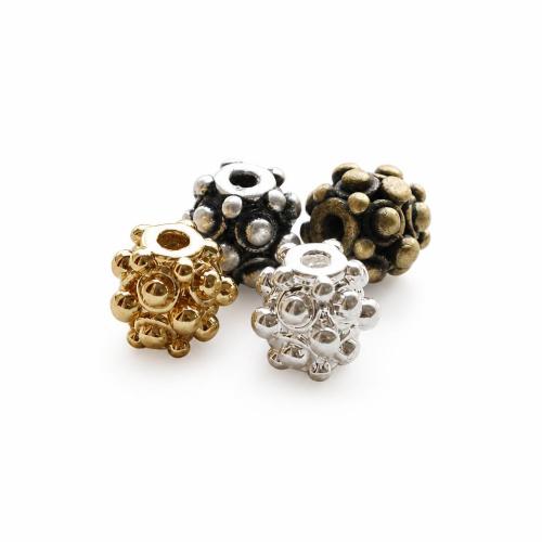 Brass Spacer Beads, plated, DIY 7mm Approx 1.6mm 