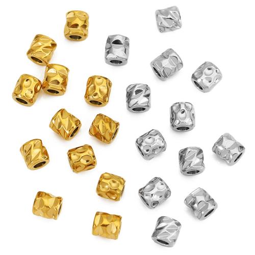 304 Stainless Steel Spacer Bead, Vacuum Ion Plating, DIY 