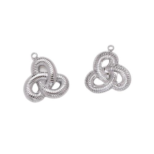 Stainless Steel Pendants, 304 Stainless Steel, plated, DIY & hollow 