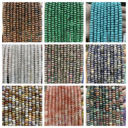 Perles de pierre gemme unique, abaque, DIY & facettes, plus de couleurs à choisir Environ 38 cm, Vendu par brin[