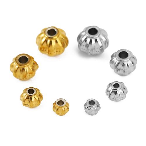 Abalorios de acero inoxidable, acero inoxidable 304, Recubrimiento iónico al vacío, Bricolaje, más colores para la opción, Vendido por UD