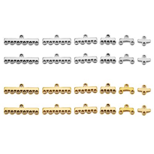 Barra Conectora de Acero Inoxidable, acero inoxidable 304, Recubrimiento iónico al vacío, Bricolaje & Multi aros, más colores para la opción, Vendido por UD