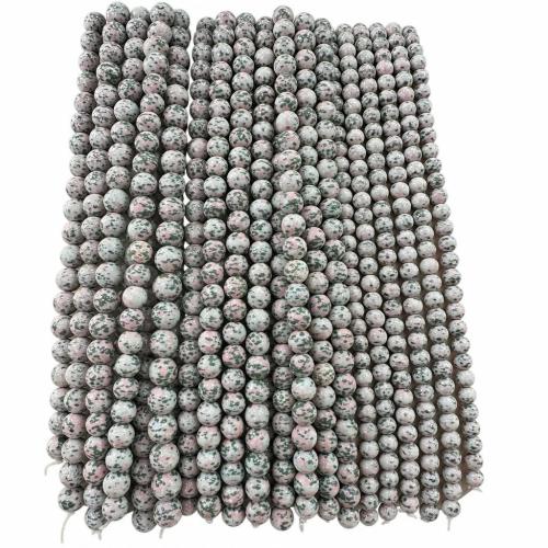 Cuentas Individuales de piedras preciosas, Piedra natural, Esférico, Bricolaje & diverso tamaño para la opción, longitud:aproximado 38 cm, Vendido por Sarta
