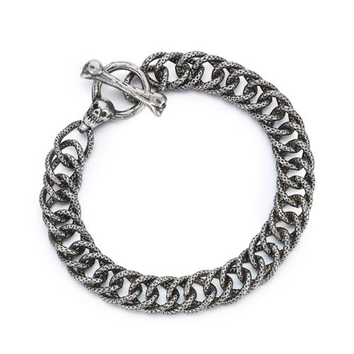 Acier inoxydable 304 bracelet, Placage, Vintage & styles différents pour le choix & pour homme, Vendu par PC[