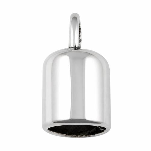 Zinc Alloy End Cap, Bell cadmium free Approx 5.6mm, Approx 