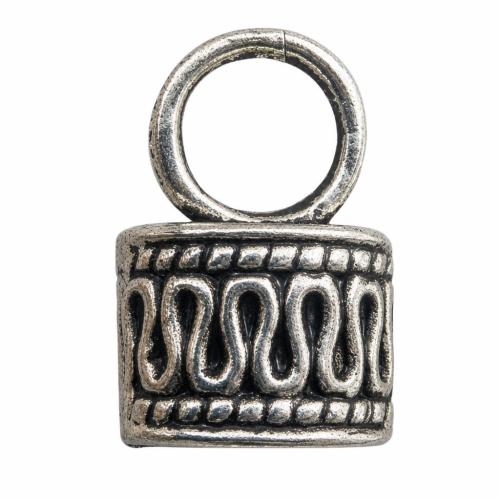 Zinc Alloy End Cap, Tube cadmium free Approx 5.5mm, Approx 