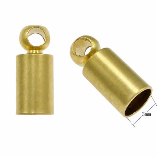 Zinc Alloy End Cap, plated, matte cadmium free Approx 2mm, 3mm 