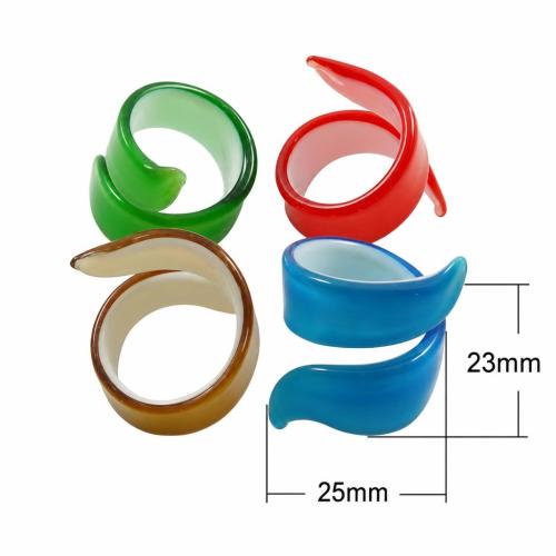 Anillos de Cristal de Murano, más tamaños para la opción, más colores para la opción, Vendido por UD