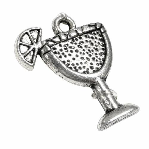 Zinc Alloy Tool Pendants, Cup, plated Approx 2mm 