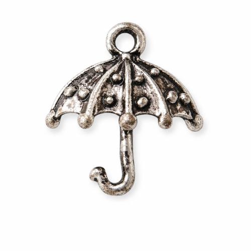 Zinc Alloy Tool Pendants, Umbrella, plated cadmium free Approx 2mm 