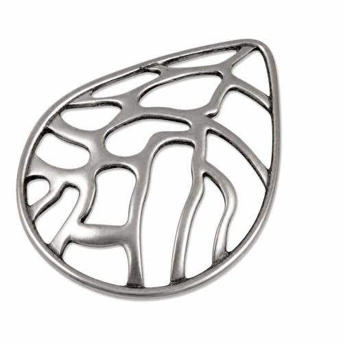 Zinc Alloy Teardrop Pendants, plated 