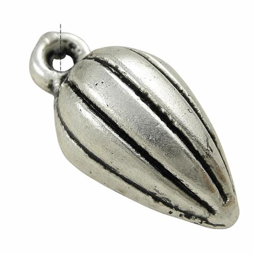 Zinc Alloy Teardrop Pendants, plated cadmium free Approx 2mm 