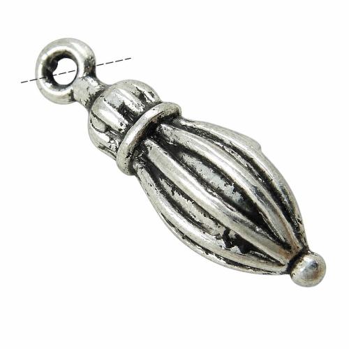 Zinc Alloy Teardrop Pendants, plated cadmium free Approx 2mm 