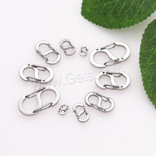 304 Stainless Steel S Shape Clasp, polished original color 